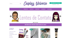 Desktop Screenshot of cosplayuniverse.com.br